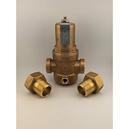 Goetze Kg Pressure Reducing Valve Series 681, Abs, Gunmetal, Gas And Liquids. 1In Male Bsp-T, Epdm 681mGFO-SP-25-BSP-Tm/BSP-Tm-25/25-EPDM 1-8 bar